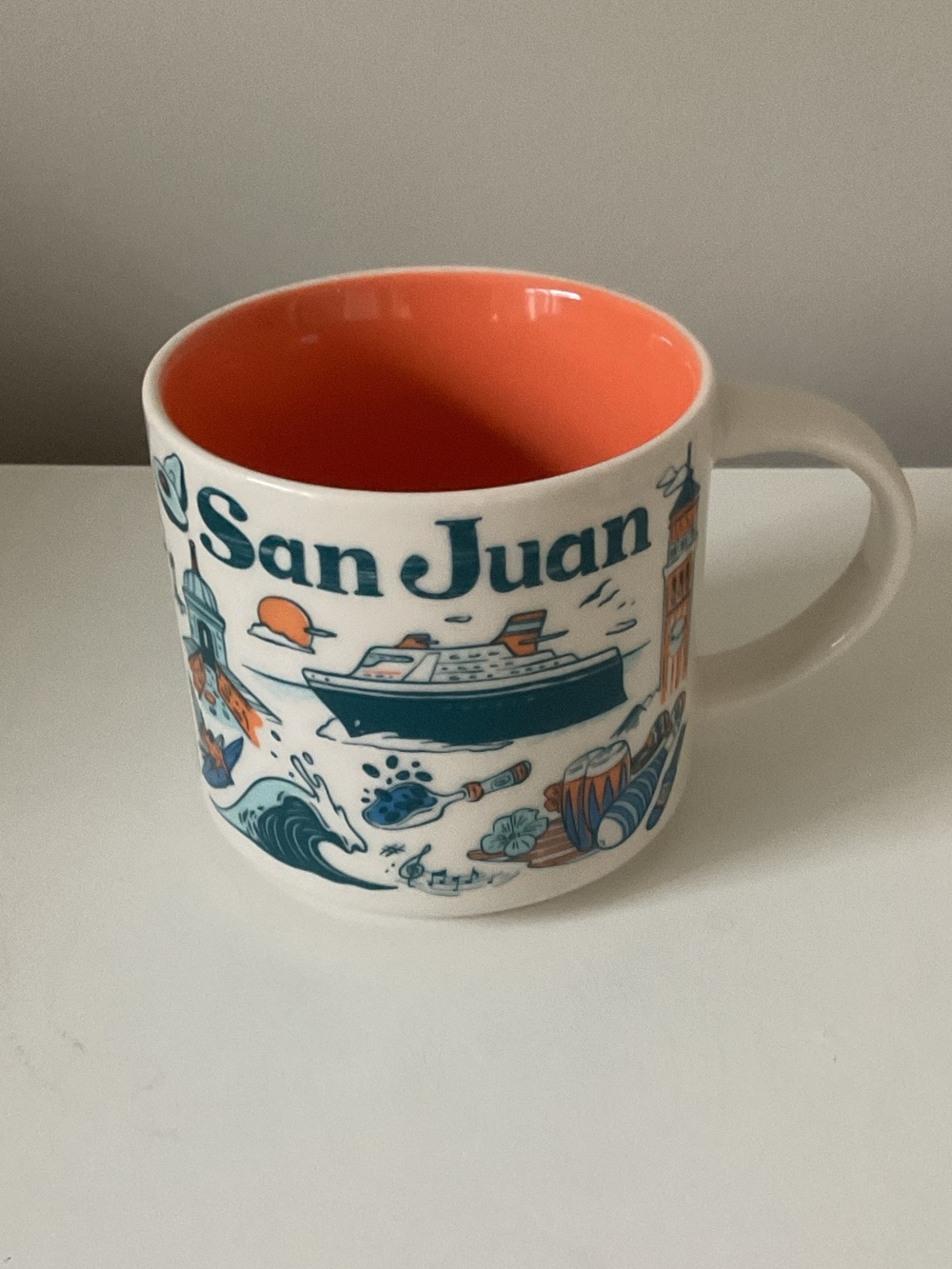 Starbucks "Been There Series" San Juan, Puerto Rico Ceramic Coffee Mug (14 oz)